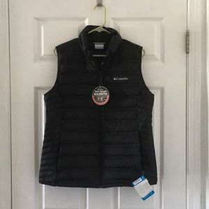 Columbia Black Down Vest